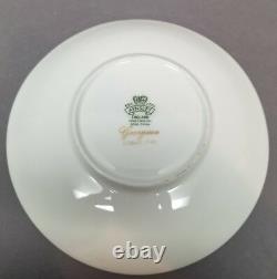 Aynsley GEORGIAN COBALT SMOOTH Tea Cup & Saucer Set 7348 READ