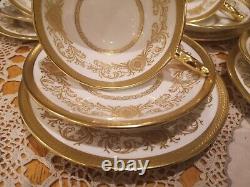 Aynsley Imperial Gold 36 pcs tea set. Excellent condition