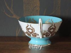 Aynsley Vintage Gilded Tea Cup & Saucer Orchard Gold 2832
