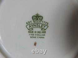 Aynsley Vintage Gilded Tea Cup & Saucer Orchard Gold 2832