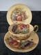 Aynsley Orchard Gold Trio Cup, Saucer & Plate Unused