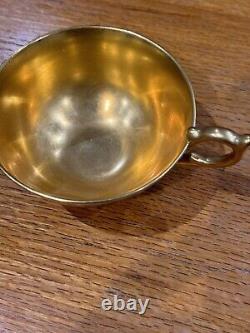 Aynsley orchard gold cup and saucer