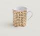 Brand New Hermes Authentic Mosaique Au 24 Gold Mug