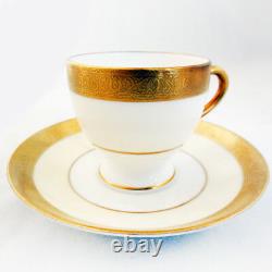 BUCKINGHAM by Minton Demi Tasse Cup & Saucer NEW NEVER USED made in England