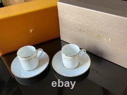 BVLGARI Rosenthal Cup Saucer Pair Set Circle and Square