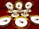Bavaria Germany Handerbeit 16 Piece Set Cups & Saucers & Plates 22 Carat Gold
