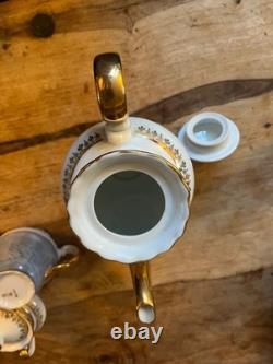 Bavaria coffee set 6 cups & saucers teapot jug lidded sugar bowl