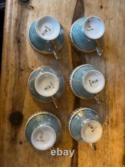 Bavaria coffee set 6 cups & saucers teapot jug lidded sugar bowl