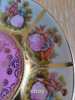 Beautiful Alt Wien cup and saucer gold gilding PINK SET