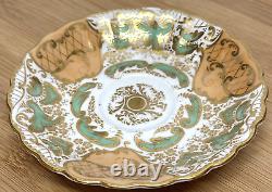 Beautiful Antique George Jones Crescent Duo, Cup Saucer X 6 Pre 1921 (1873)