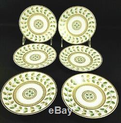 Bernardaud Constance Demitasse Cup & Saucer Limoges Gold Near Mint in Box SET/6