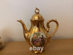 Bondware Fine China Vintage Complete Gold Tea Set- 6 Piece Complete Set