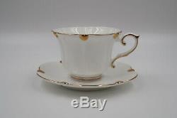Bone China 15 Piece Gold Rim Coffee Tea Set Teapot Sugar Cream Pot / Cups