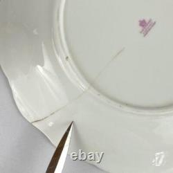 C1835 Antique 28 Piece Tea Set Davenport Blue Gold Gilt Cup & Saucers Jug, Bowl