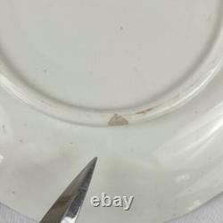 C1835 Antique 28 Piece Tea Set Davenport Blue Gold Gilt Cup & Saucers Jug, Bowl