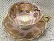 C1939 Paragon Double Warrant Hand-decorated Lavish Gold Pink Cup & Saucer