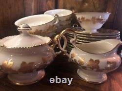 Castleton Bone China Tea set, Golden Moment, 23 piece excellent condition