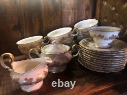 Castleton Bone China Tea set, Golden Moment, 23 piece excellent condition