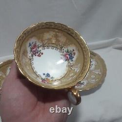 Cauldon Tiffany & Co Reproduction Teacups And Saucers