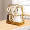 Ceramic Cups And Saucers Set European Ceramic Coffee Mug Porcelain Tea Set For