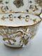Coalport Rococco 1850 Split Handle With Ivy Finial Cup & Saucer Richly Gilded