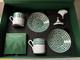 Coffee Espresso Set For Two Cups, Covers & Saucers Italian Ginori 1735
