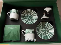 Coffee Espresso set for two cups, covers & saucers Italian Ginori 1735