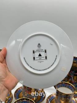 Compton & Woodhouse Wonders of the Nile 18-Piece Egyptian Fine China Set Rare