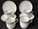 Copeland Spode, C1880s, 4 Demitasse Coffeecups And Saucers Gold Gilt Pattern