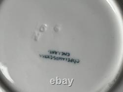 Copeland Spode, c1880s, 4 Demitasse CoffeeCups and Saucers Gold Gilt Pattern