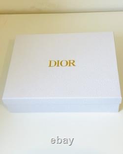 DIOR Espresso Cup & Saucer Set (6 Cups) Toile de Jouy Blue & Gold Porcelain