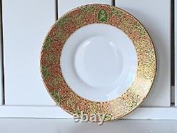 De Lamerie Gilded Rosebud HM Sultan of Oman Commissioned Coffee Cup & Saucer Set