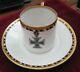 Demitasse Cup & Saucer 1914 Iron Cross, Torses With Black Red Gold & White 5869 4