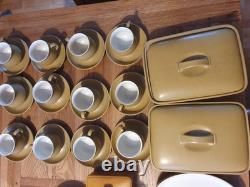 Denby Ode stoneware dinner set 1960's (over 90 pieces)