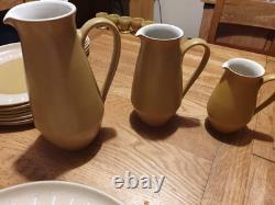 Denby Ode stoneware dinner set 1960's (over 90 pieces)