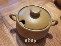 Denby Ode stoneware dinner set 1960's (over 90 pieces)