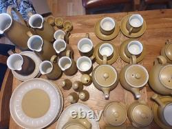Denby Ode stoneware dinner set 1960's (over 90 pieces)