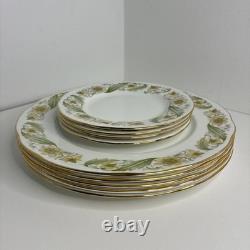 Duchess Bone China 19 Piece Dinner/Tea Service Greensleeves Design Vintage