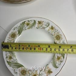 Duchess Bone China 19 Piece Dinner/Tea Service Greensleeves Design Vintage
