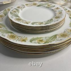 Duchess Bone China 19 Piece Dinner/Tea Service Greensleeves Design Vintage