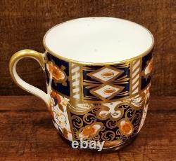 EXC. ANTIQUE Davenport 2614 IMARI SET of 4 Demitasse COFFEE CUPS & SAUCERS