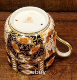 EXC. ANTIQUE Davenport 2614 IMARI SET of 4 Demitasse COFFEE CUPS & SAUCERS
