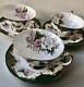 Elizabethan Vintage Fine Bone China Floral Roses Set Of 3 Cups & Saucers Vgc