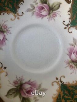 Elizabethan Vintage Fine Bone China Floral Roses Set Of 3 Cups & Saucers VGC