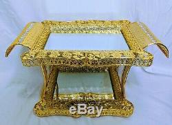 Ethiopian Eritrean Arabic Coffee Table Set Rekebot we have gold and silver