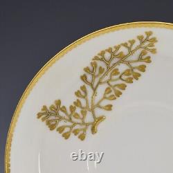 Fine Royal Worcester Porcelain Aesthetic Movement Style Gilt Cup & Saucer Antiqu