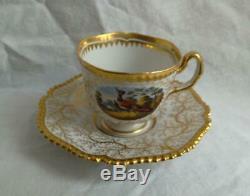 Flight, Barr and Barr 1813-1840 Tea Cup and Saucer