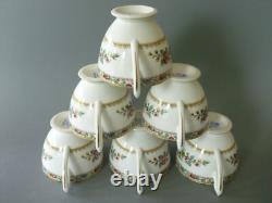 Foley Coalport Ming Rose Tea Set 20pc Breakfast Tea Cup Trio, Jug, Sugar Bowl