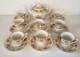 Gold Castle China Hostess Demitasse Tea Set 8 Cups Saucers +mini Tea Pot Japan