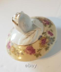 GOLD CASTLE China HOSTESS Demitasse Tea Set 8 Cups Saucers +Mini Tea Pot Japan